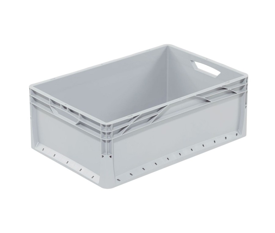 Přepravka Lightline 2267/000300 šedá, OÚ, uzavřená